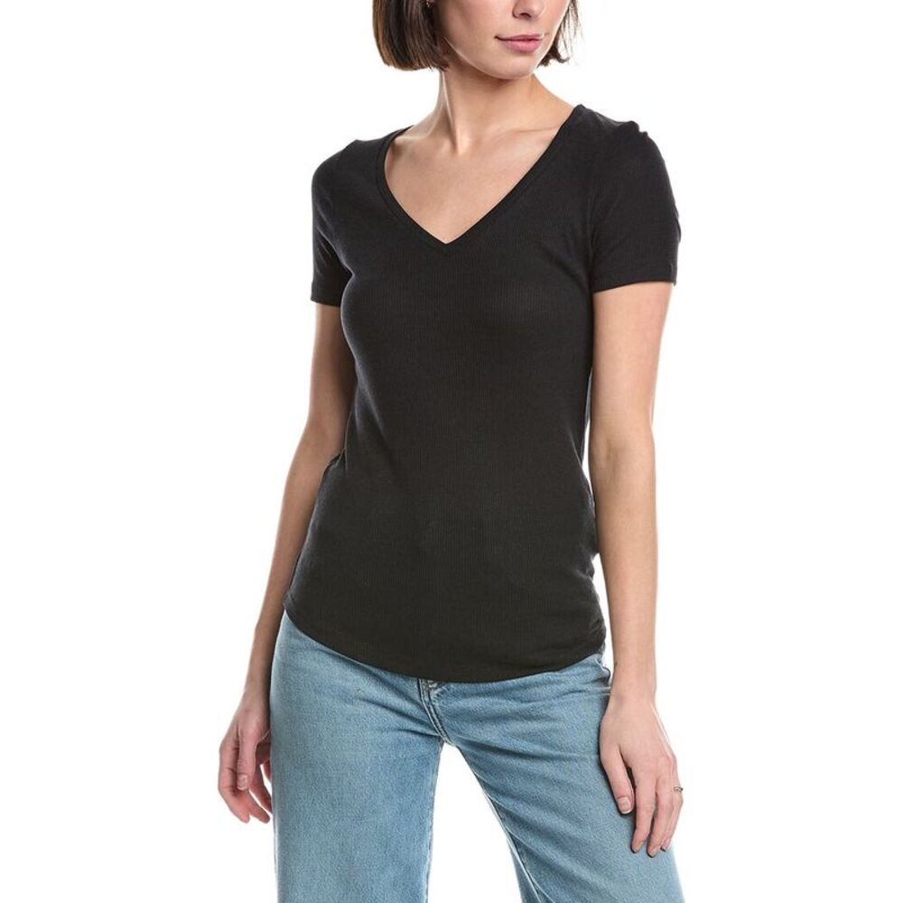 Majestic Filatures Womens  Baby Rib Shirt, Gray